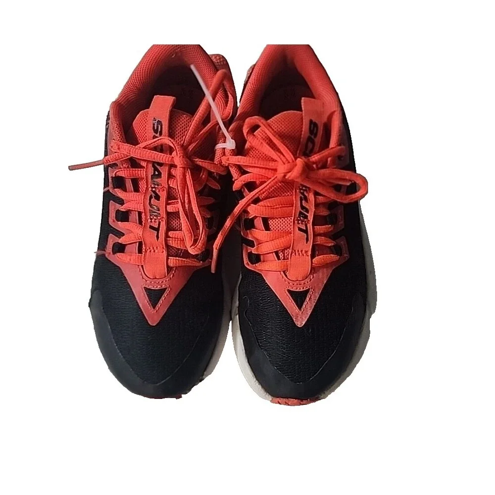 Boys Under Armour 3025535-001 Scramjet Running‎ Shoes - Black/Orange Size 4.5y